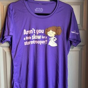 RunDisney’s Star Wars Princess Leia athletic tee